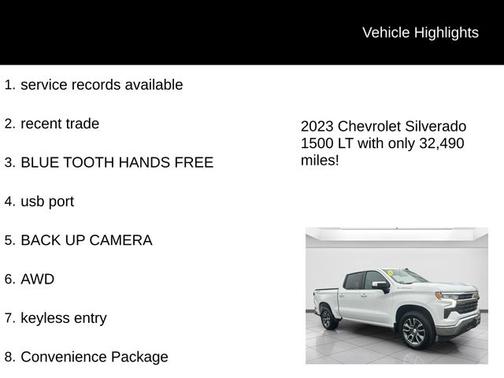 2023 Chevrolet Silverado 1500 LT