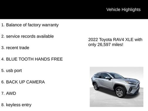 2022 Toyota RAV4 XLE