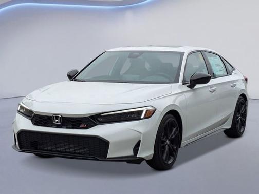 Platinum White Pearl 2026 Honda Civic Si Base