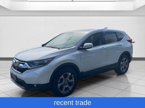 Platinum White Pearl 2019 Honda CR-V EX
