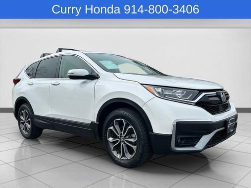 Platinum White Pearl 2021 Honda CR-V EX-L