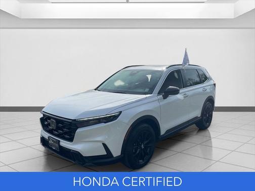 Platinum White Pearl 2023 Honda CR-V Hybrid Sport