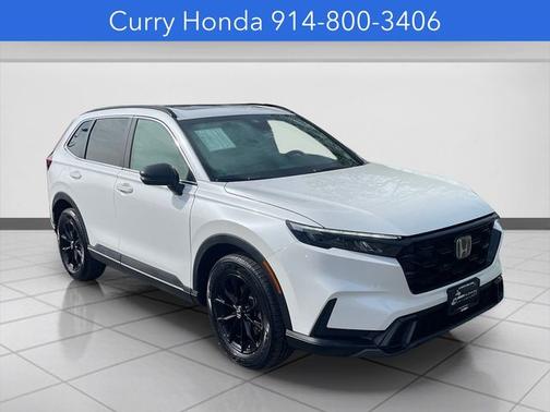 Platinum White Pearl 2023 Honda CR-V Hybrid Sport