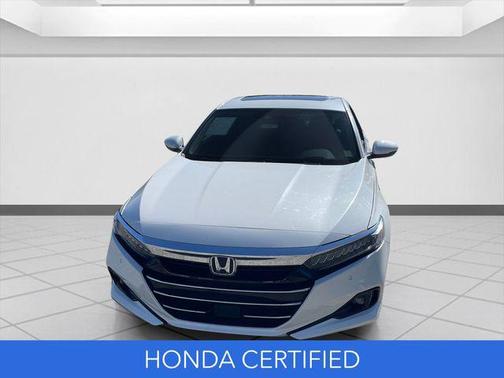 Platinum White Pearl 2021 Honda Accord Hybrid Touring