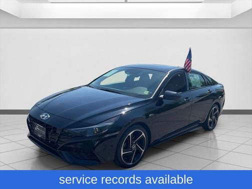 Onyx Black 2023 Hyundai ELANTRA N Line