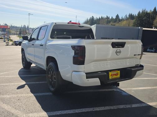Glacier White 2023 Nissan Frontier SV