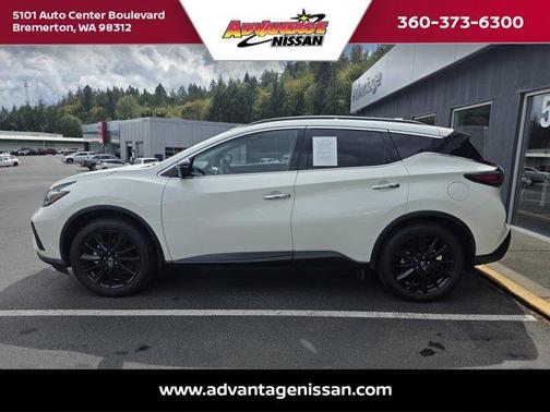 Pearl White Tri-Coat 2024 Nissan Murano SL