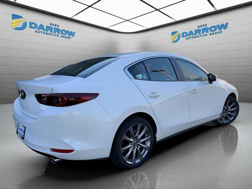 Snowflake White Pearl Mica 2026 Mazda Mazda3 FWD w/Preferred Package