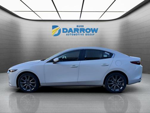 Snowflake White Pearl Mica 2026 Mazda Mazda3 FWD w/Preferred Package