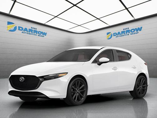 Snowflake White Pearl Mica 2026 Mazda Mazda3 FWD w/Preferred Package