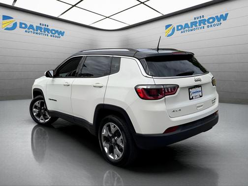White Clearcoat 2019 Jeep Compass Limited