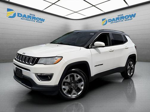 White Clearcoat 2019 Jeep Compass Limited