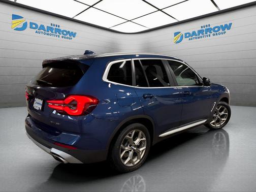 Phytonic Blue Metallic 2022 BMW X3 xDrive30i