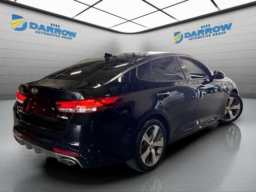 Ebony Black 2018 Kia Optima SX Turbo