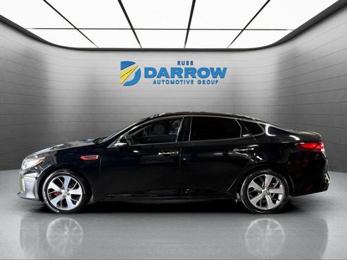 Ebony Black 2018 Kia Optima SX Turbo