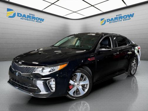 Ebony Black 2018 Kia Optima SX Turbo