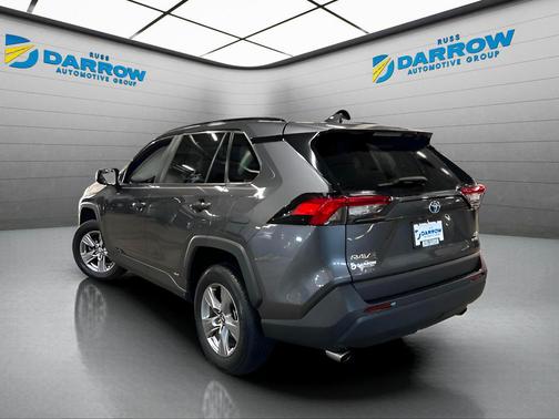 Gray 2022 Toyota RAV4 Hybrid XLE