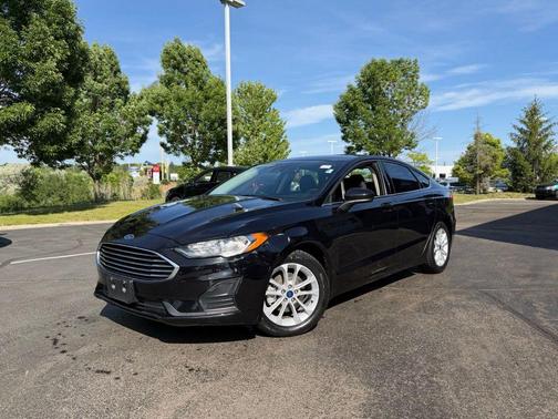 Agate Black Metallic 2020 Ford Fusion SE