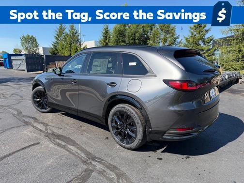 Machine Gray Metallic 2026 Mazda CX-90 3.3 Turbo S Premium Sport