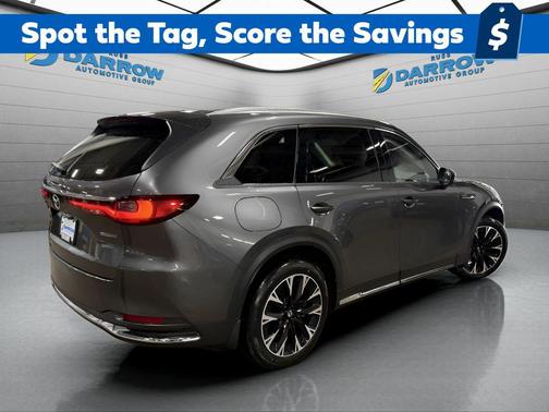 Machine Gray Metallic 2026 Mazda CX-90 PHEV Premium Plus