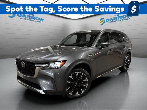 Machine Gray Metallic 2026 Mazda CX-90 PHEV Premium Plus