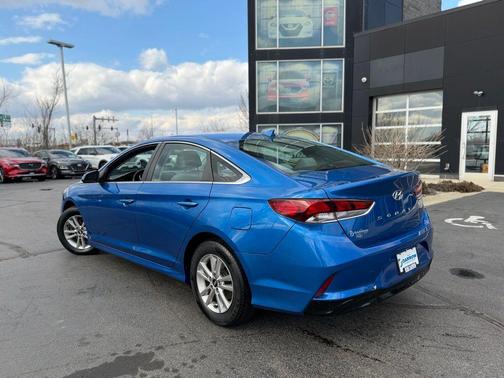 Electric Blue 2018 Hyundai SONATA SE