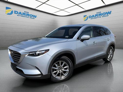 Sonic Silver Metallic 2019 Mazda CX-9 Touring