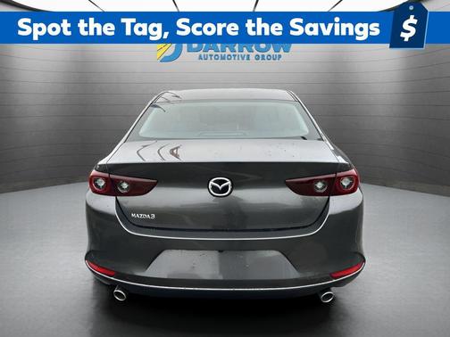 Machine Gray Metallic 2026 Mazda Mazda3 2.5 S Select Sport