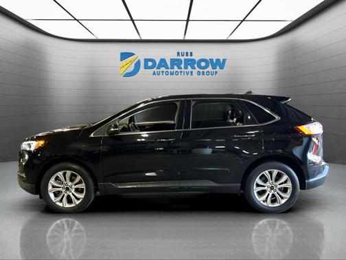 Agate Black Metallic 2024 Ford Edge Titanium