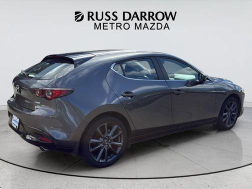 Machine Gray Metallic 2025 Mazda Mazda3 FWD w/Preferred Package