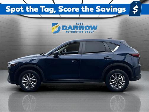Deep Crystal Blue Mica 2023 Mazda CX-5 2.5 S Preferred Package