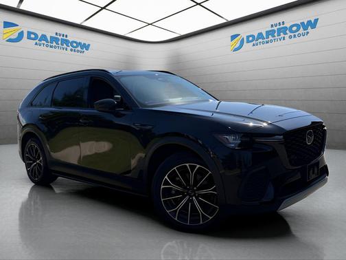 Jet Black Mica 2025 Mazda CX-70 PHEV Premium Plus Package