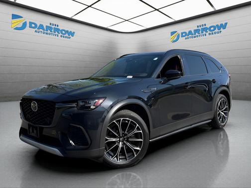 Jet Black Mica 2025 Mazda CX-70 PHEV Premium Plus Package