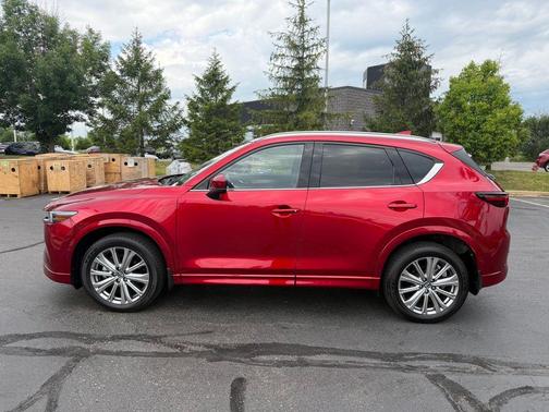 Soul Red Crystal Metallic 2023 Mazda CX-5 2.5 Turbo Signature
