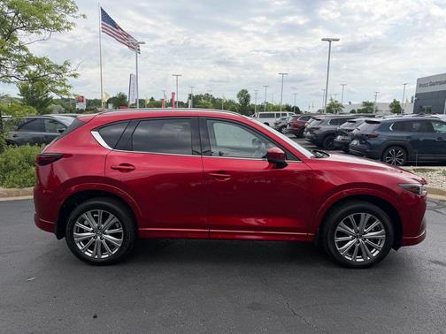 Soul Red Crystal Metallic 2023 Mazda CX-5 2.5 Turbo Signature