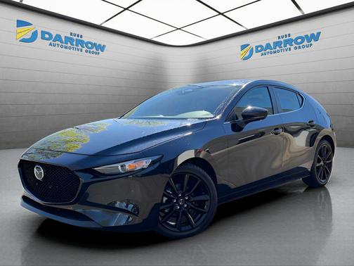 Jet Black Mica 2025 Mazda Mazda3 2.5 S Select Sport
