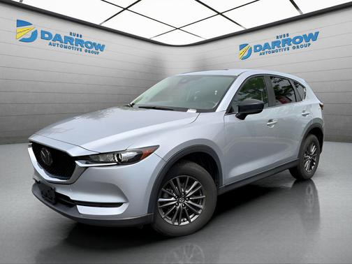 Sonic Silver Metallic 2021 Mazda CX-5 Touring