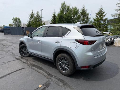 Sonic Silver Metallic 2021 Mazda CX-5 Touring