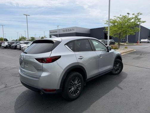 Sonic Silver Metallic 2021 Mazda CX-5 Touring