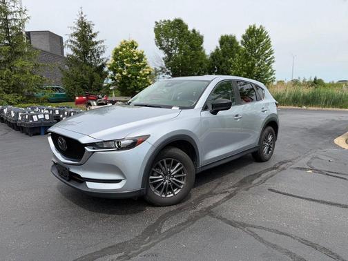 Sonic Silver Metallic 2021 Mazda CX-5 Touring