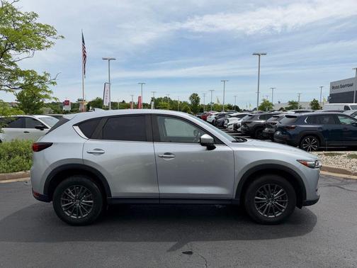 Sonic Silver Metallic 2021 Mazda CX-5 Touring