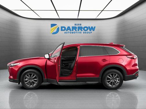 Soul Red Crystal Metallic 2023 Mazda CX-9 Touring Plus