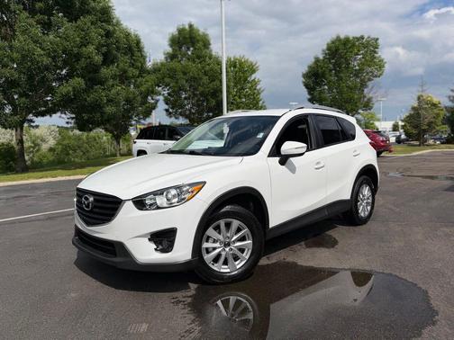 Crystal White Pearl Mica 2016 Mazda CX-5 Touring