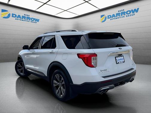 Star White Metallic Tri-Coat 2020 Ford Explorer Platinum
