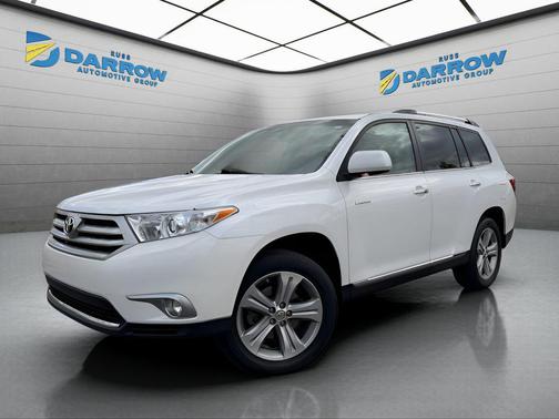 Blizzard Pearl 2013 Toyota Highlander Limited
