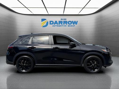 Crystal Black Pearl 2024 Honda HR-V AWD Sport