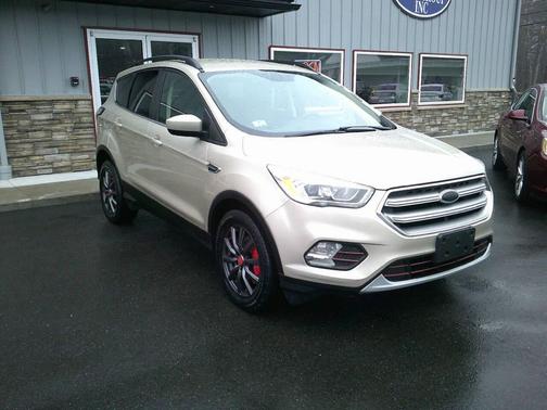 White Gold Metallic 2017 Ford Escape SE