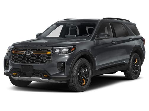 Carbonized Gray Metallic 2026 Ford Explorer Tremor