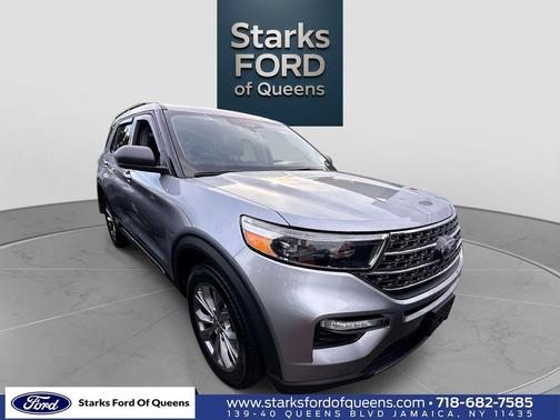 Iconic Silver Metallic 2023 Ford Explorer XLT