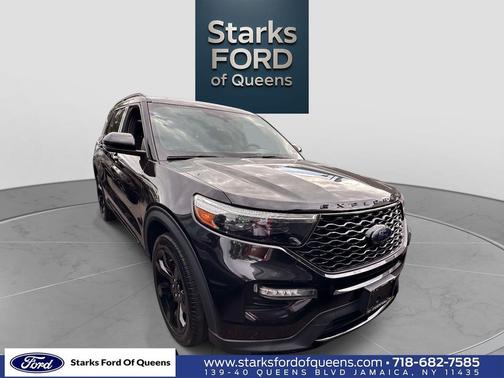 Agate Black Metallic 2022 Ford Explorer ST